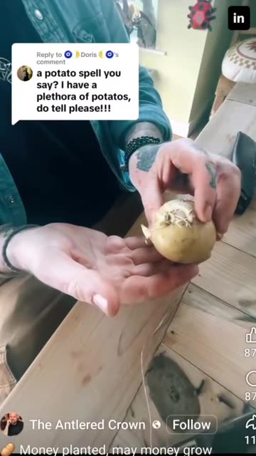 Potato Spell for prosperity, do you believe this?