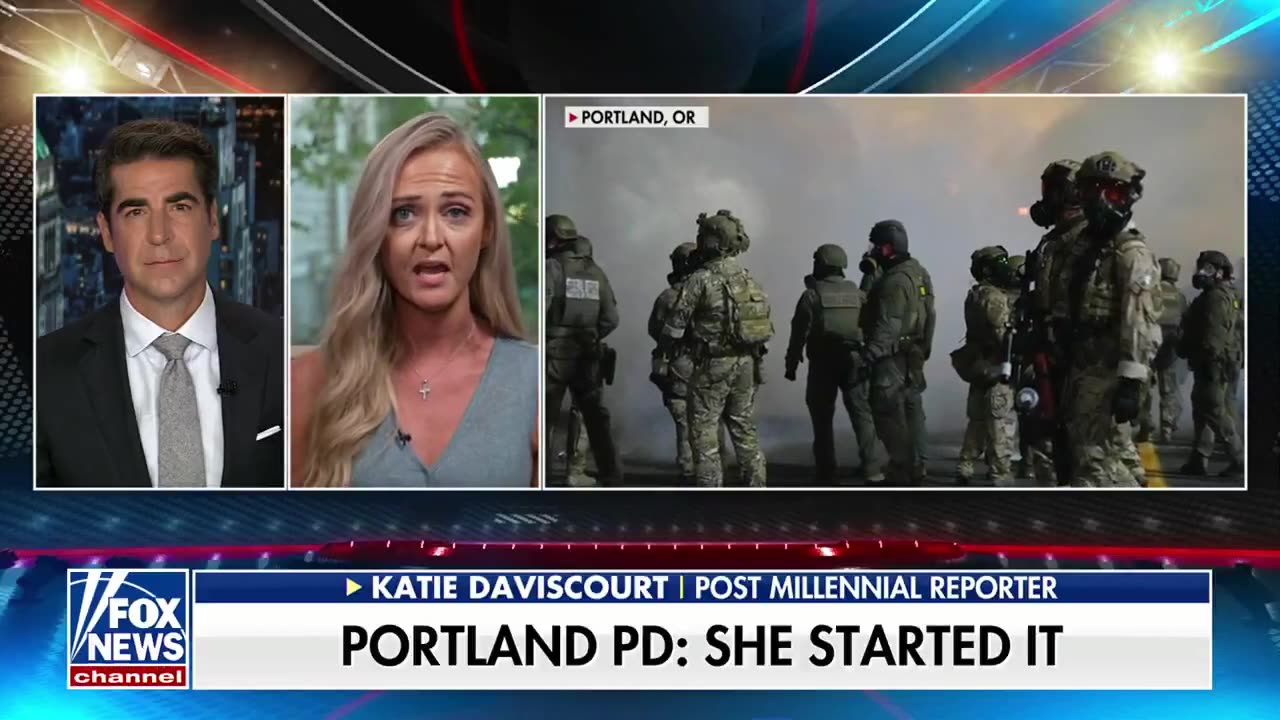 🚨Portland PD says the Journalist that got a BLACK-EYE from ANTIFA— HAD IT COMING.