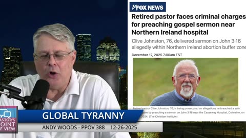 Pastors’ Point of View (PPOV) no. 388 - Prophecy Update. Dr. Andy Woods. December 26, 2025