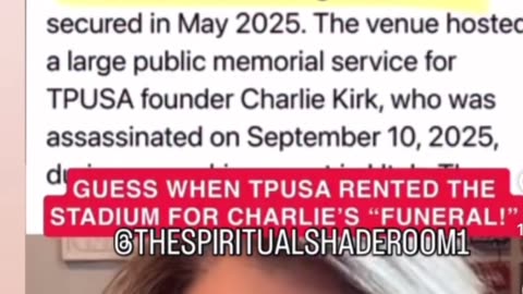Turning point USA rented State Farm stadium in may