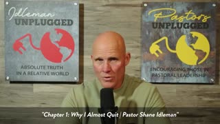 "I Almost Quit" | Ch.1 Excerpt | Pastor Shane Idleman