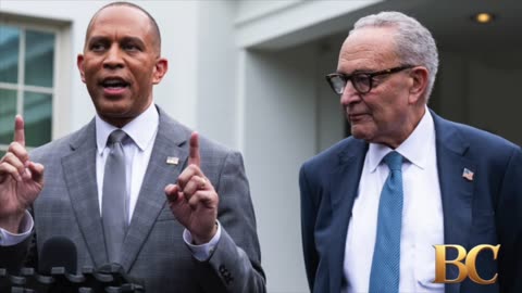 Jeffries backs Schumer despite Democrats’ shutdown fury