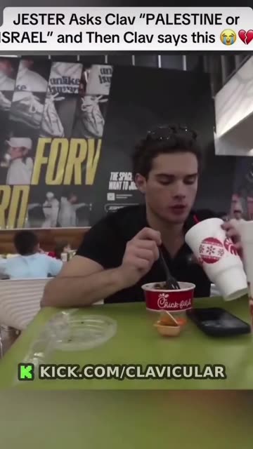 Clavicular Gets Asked Israel or Palestine?