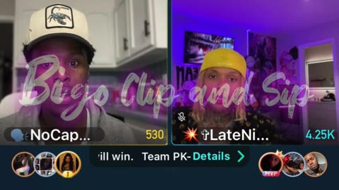 Team PK Supa LateNight NoCap Precious Kevlo Papi 12/5/25 #bigoclipandsip