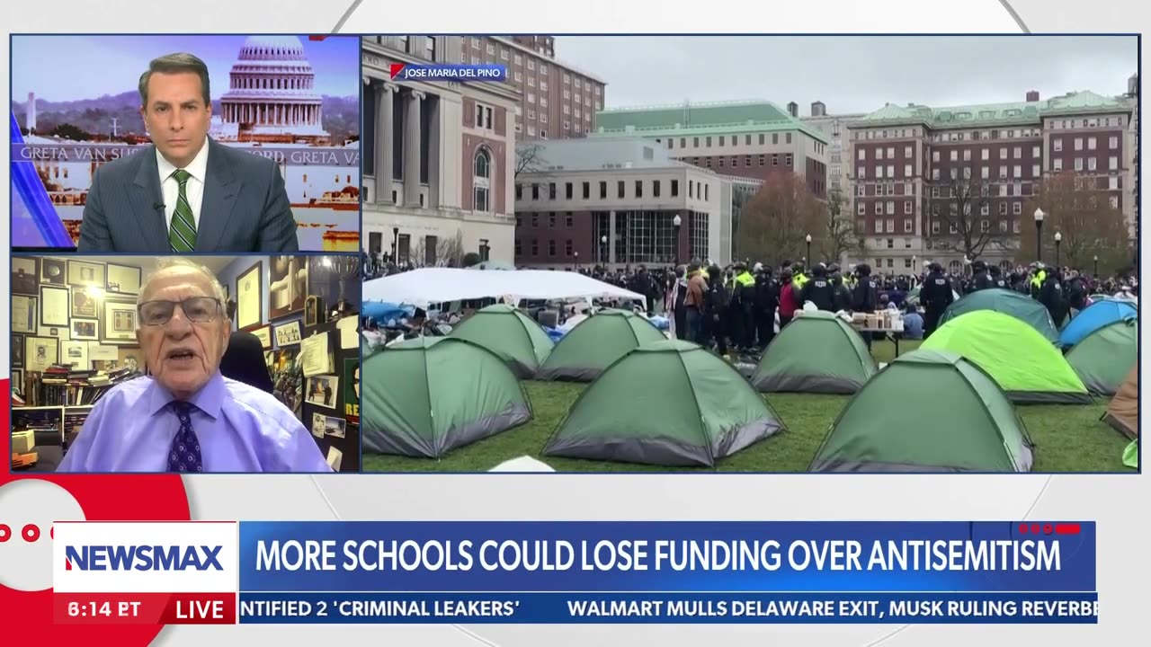 Alan Dershowitz Says No Legal Ground For Schools To Sue Trump