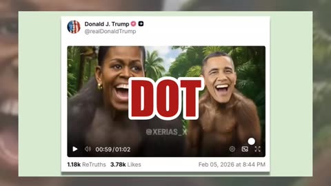 Fact Check: Donald Trump DID Post A Video Including A Clip Portraying The Obamas As Apes