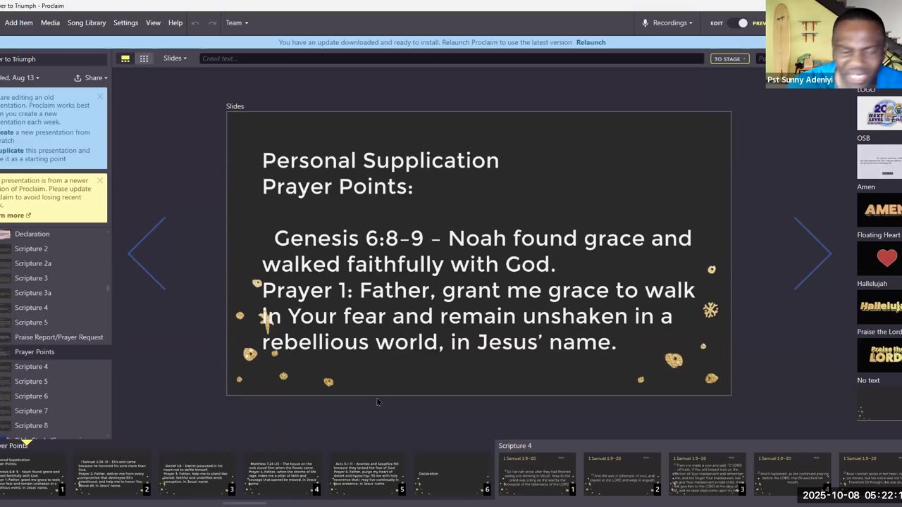 Power To Triumph || October 8, 2025 || THE UNSHAKABLE MAN: WALKING IN THE FEAR OF GOD