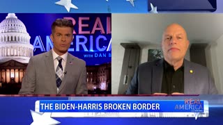 REAL AMERICA - Dan Ball W/ Ron Vitiello, Biden Lies About Border Numbers In Farewell Letter, 1/15/25