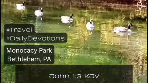 John 1:3 KJV “All things were made by him; and without him was not any thing made that was made.”