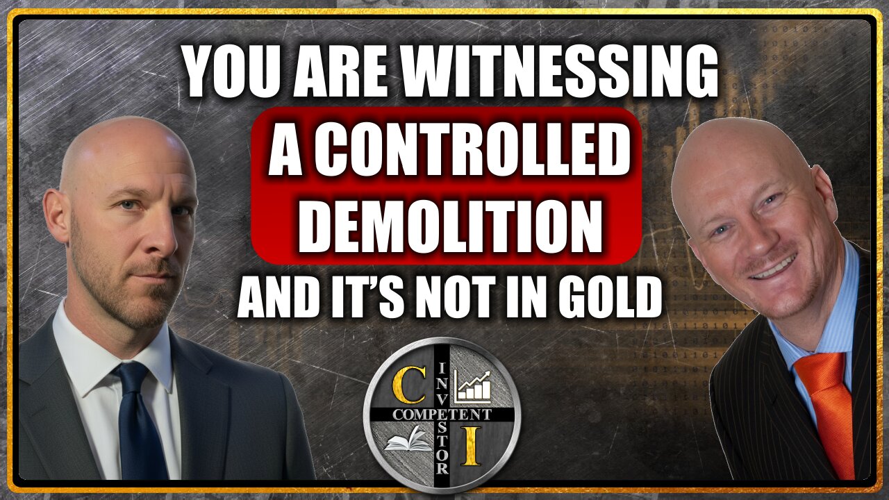 Francis Hunt: You are Witnessing A Controlled Demolition, and it's Not in Gold