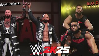 WWE 2k25 Jan 27 26 Guerillas Of Destiny Vs The Good Brothers PS5 Gameplay