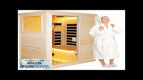 OUTEXER Far Infrared Wooden Sauna Room Home Sauna Spa Low-EMF Dry Saunas Review