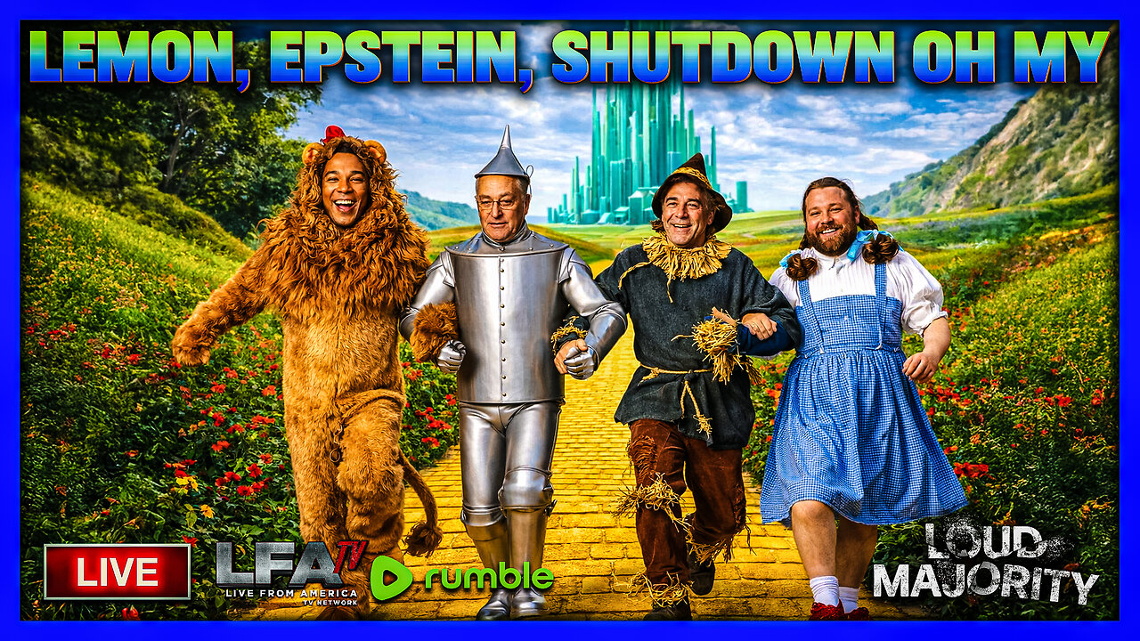DON LEMON, EPSTEIN, FED CHAIR, SHUTDOWN... WHAT A DAY | LOUD MAJORITY 1.30.26 3PM