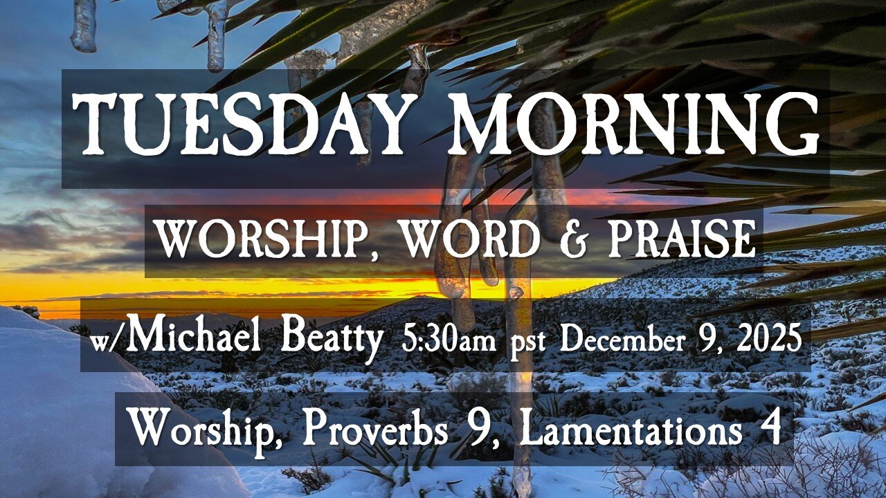 🌤️TUESDAY MORNING✝️