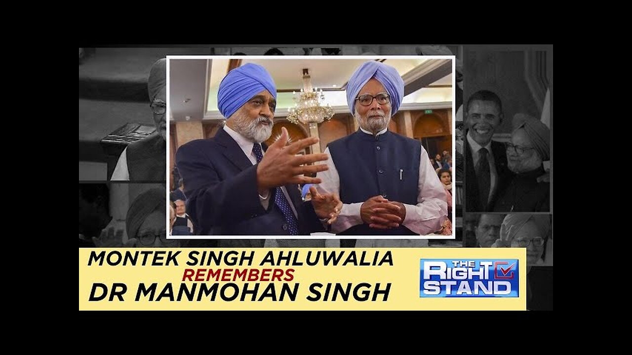 Montek Singh Ahluwalia On Manmohan Singh's Death | #therightstand with Anand Narasimhan | News18