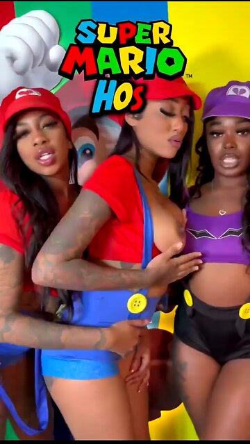Mario girls 🔥 ❤️💜❤️💜