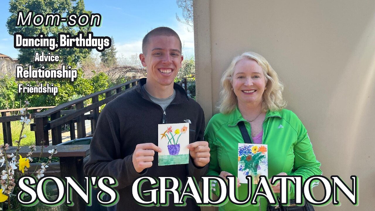Proud son with his Mom