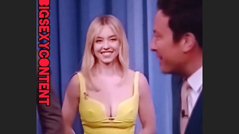 Sydney Sweeney stuns in a yellow dress