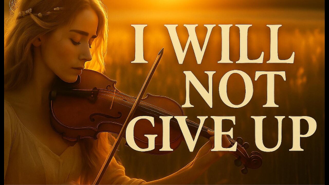 ✝️ I Will Not Give Up | Powerful Christian Song of Faith and Perseverance 🙏