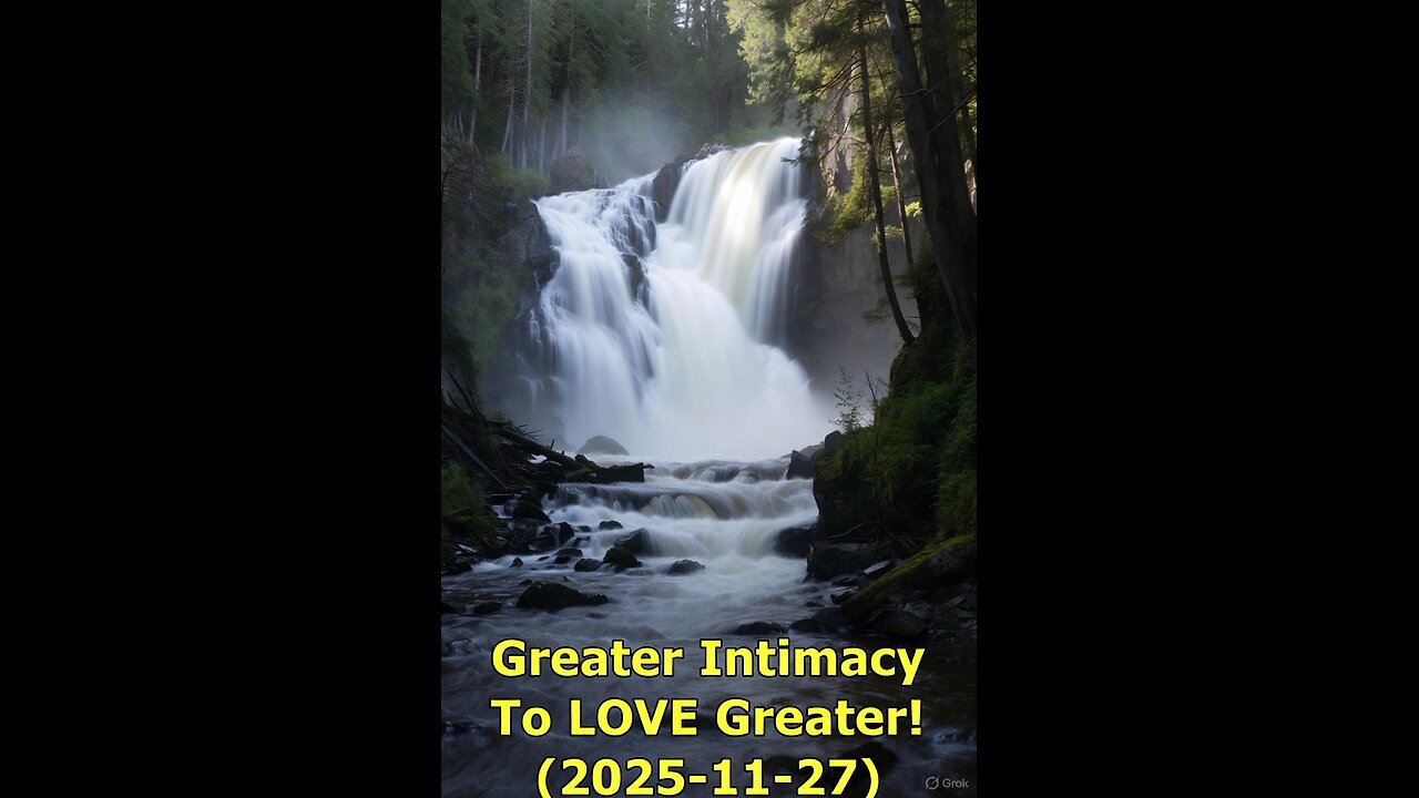 Greater Intimacy To LOVE Greater! (2025-11-27)