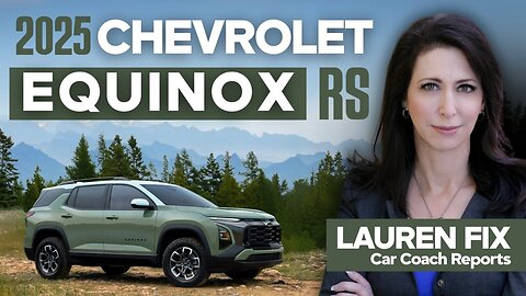 2025 Chevrolet Equinox RS | Bold Style, New Tech, and Everyday Value