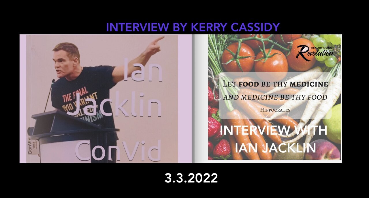IAN JACKLIN: ALKALINE CURES AND COVID ANTIDOTE
