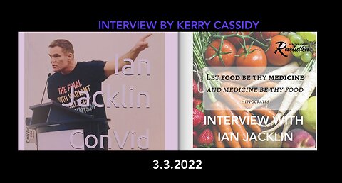 IAN JACKLIN: ALKALINE CURES AND COVID ANTIDOTE