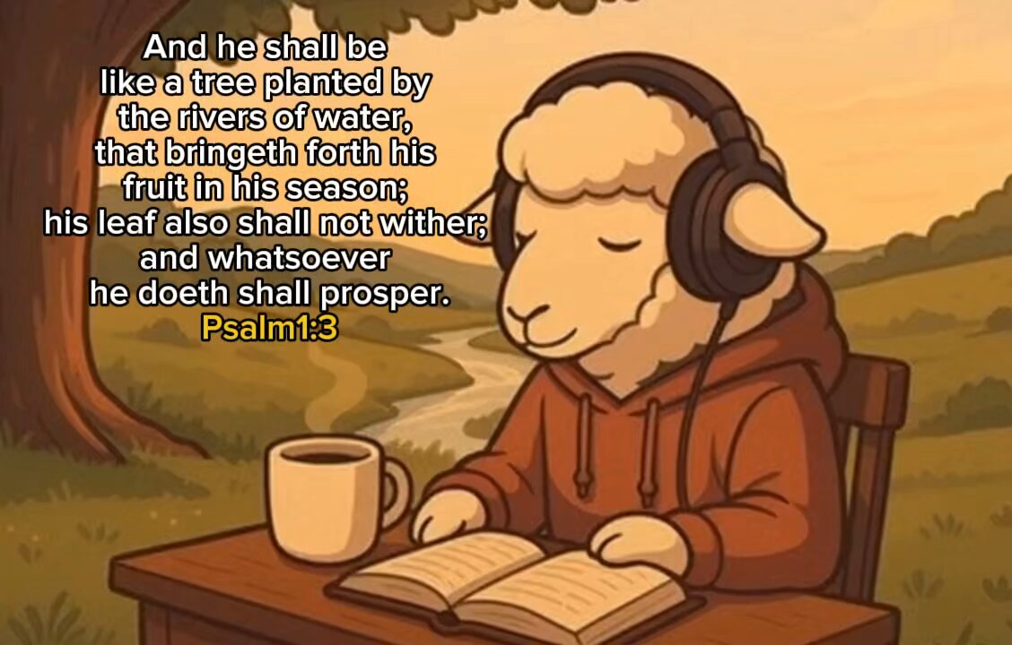 Psalm 1:3 — “Tree by the River” | LofiPsalm | Peaceful Scripture Meditation