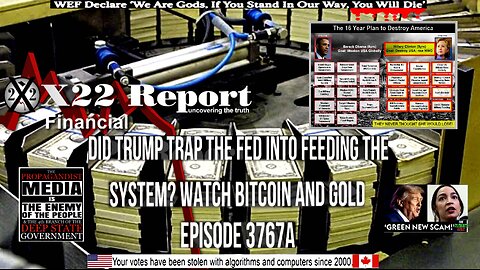Ep 3767a - Did Trump Trap The Fed Into Feeding The System? Watch Bitcoin And Gold