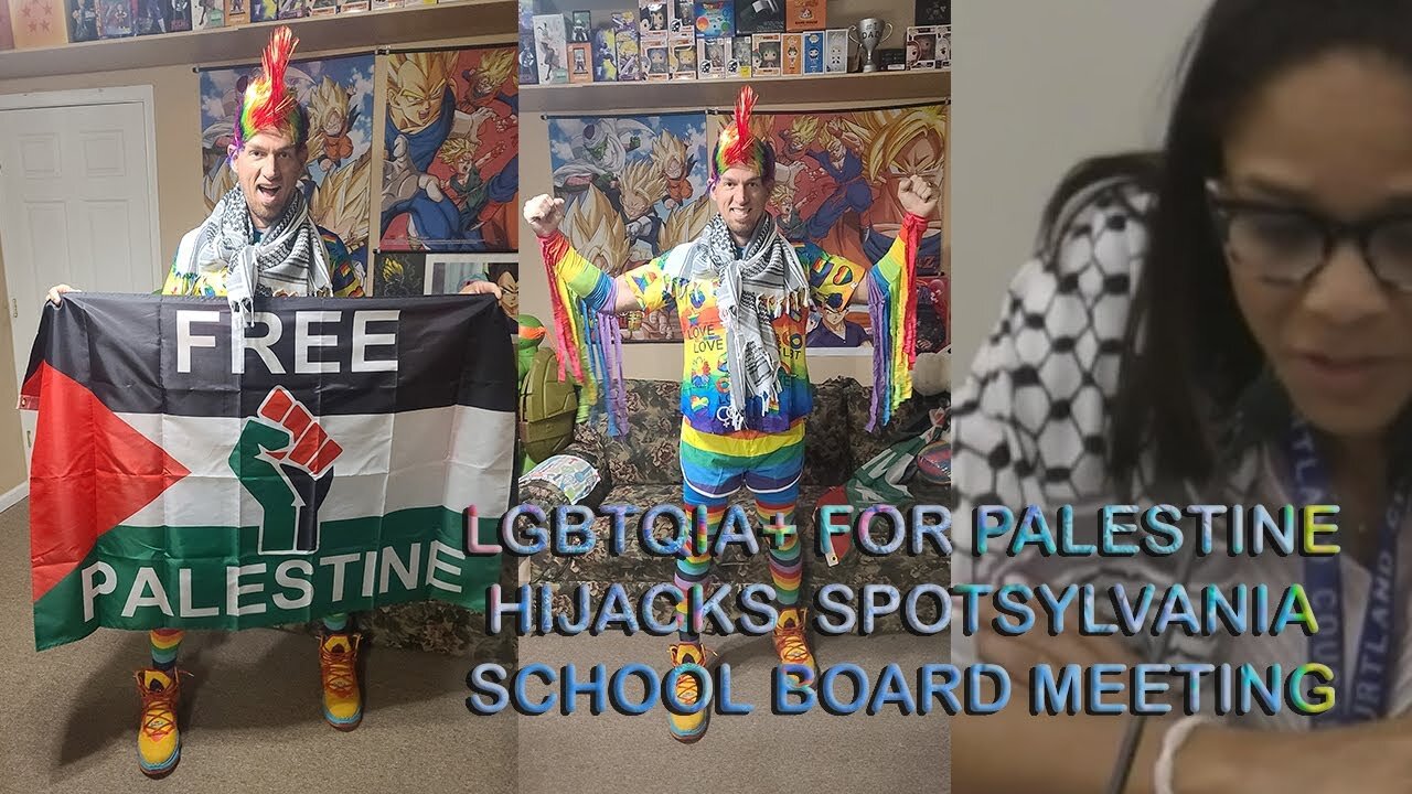 LGBTQ for Palestine HIJACKS Spotsylvania School Board Meeting 9-9-2024