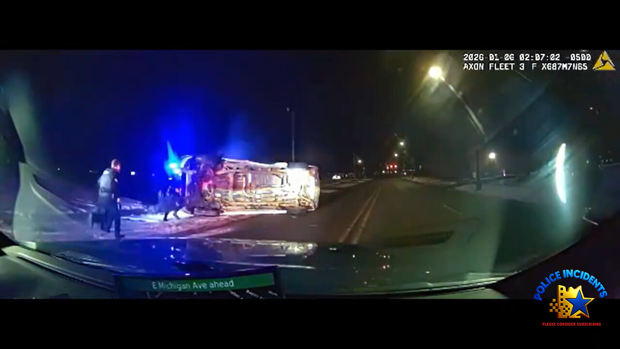 Deputies Fire 20+ Rounds Into Crashed Van; Suspect Unarmed