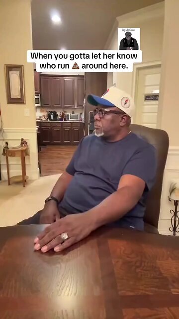 THIS MAN WEARS THE PANTS IN HIS HOUSE PERIOD!!