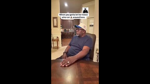 THIS MAN WEARS THE PANTS IN HIS HOUSE PERIOD!!