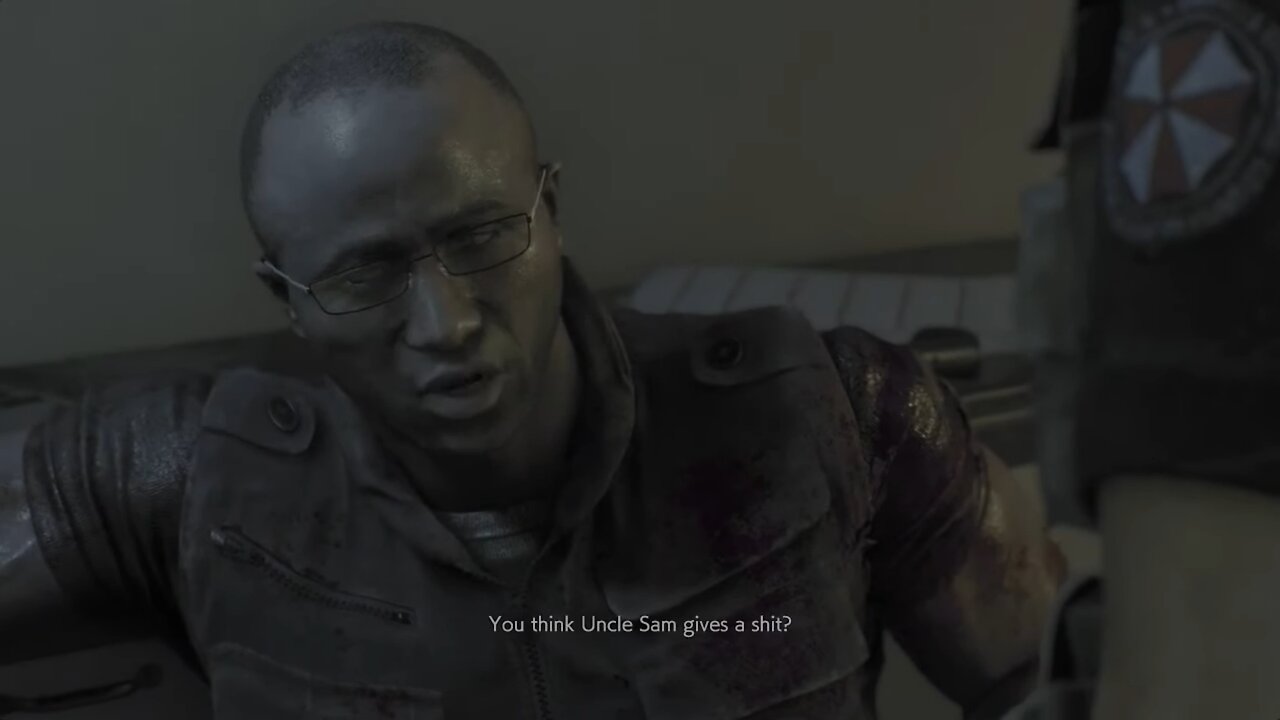 Tyrell Patrick resident evil 3 all dialogue/cutscene