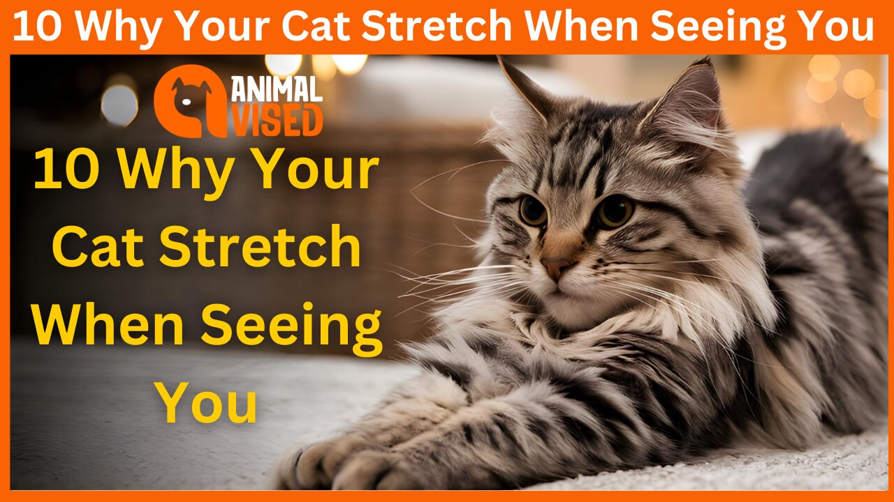 10 Why Your Cat Stretch When Seeing You | Animal Vised