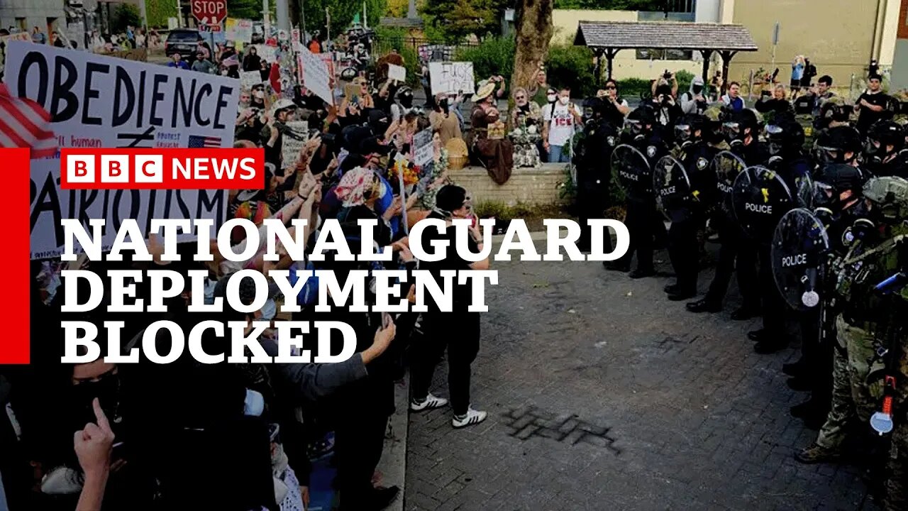Judge blocks Trump's National Guard deployment to Oregon | BBC News