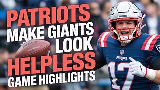 Patriots Make Giants Look HELPLESS | Game Highlights