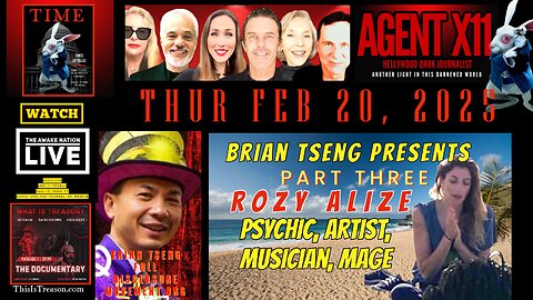 AGENT X11: EP 137: BRIAN TSENG PRESENTS: ROZY ALIZE: PART THREE