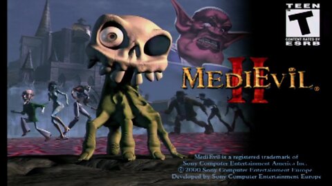 MediEvil II - Sony PlayStation - Intro & Title Screen