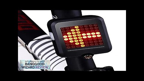 USB Rechargeable Bike Tail Light Smart Bicycle Turn Signal Lights with 80 Review