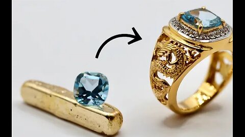 How To Make Gold Signet Ring _ How It's Made Jewelry