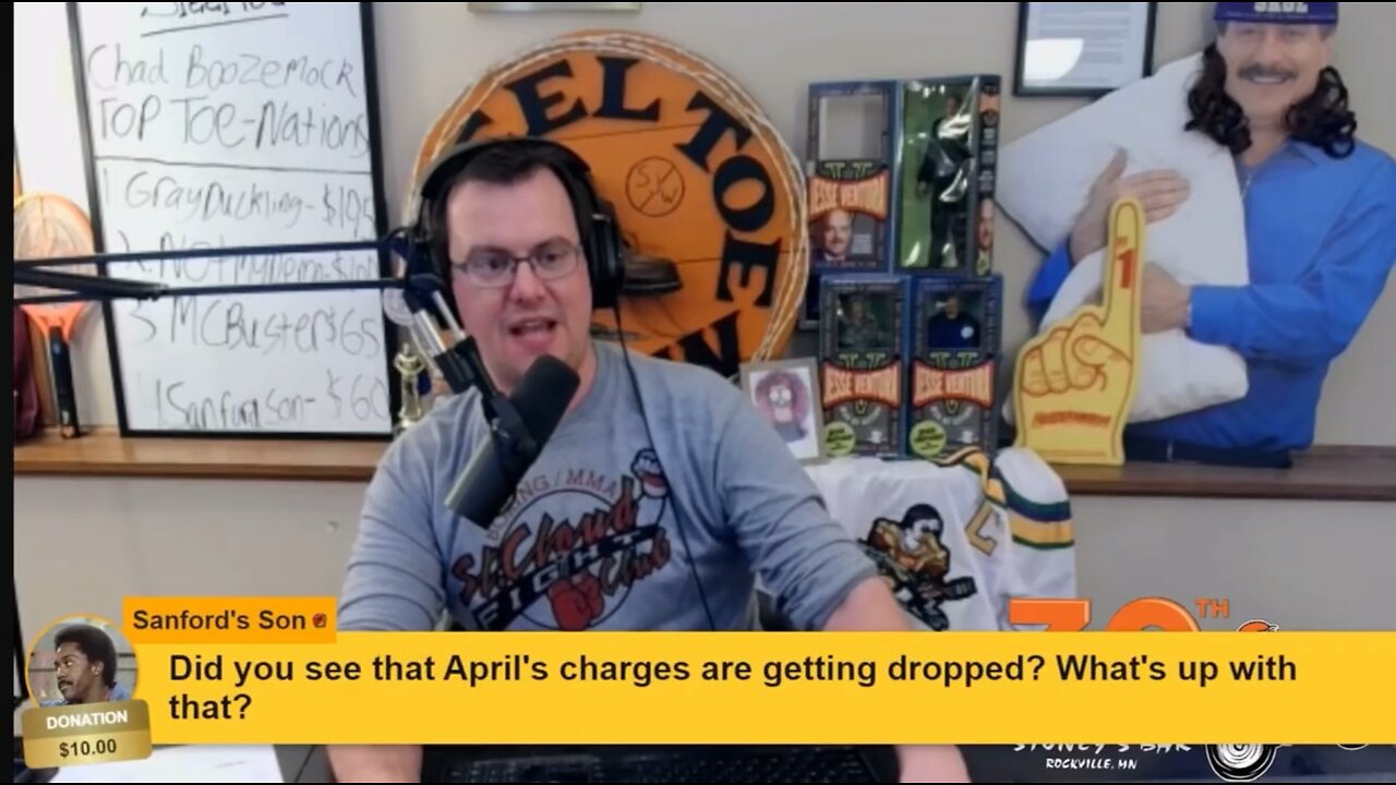 Steel Toe: April’s charges getting dropped? - 1/15/25