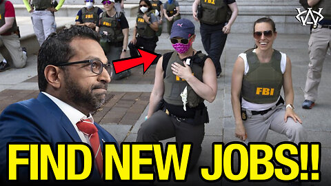 Kneeling FBI Agents FIRED!!!