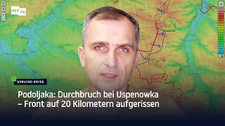 Podoljaka: Durchbruch bei Uspenowka – Front auf 20 Kilometern aufgerissen