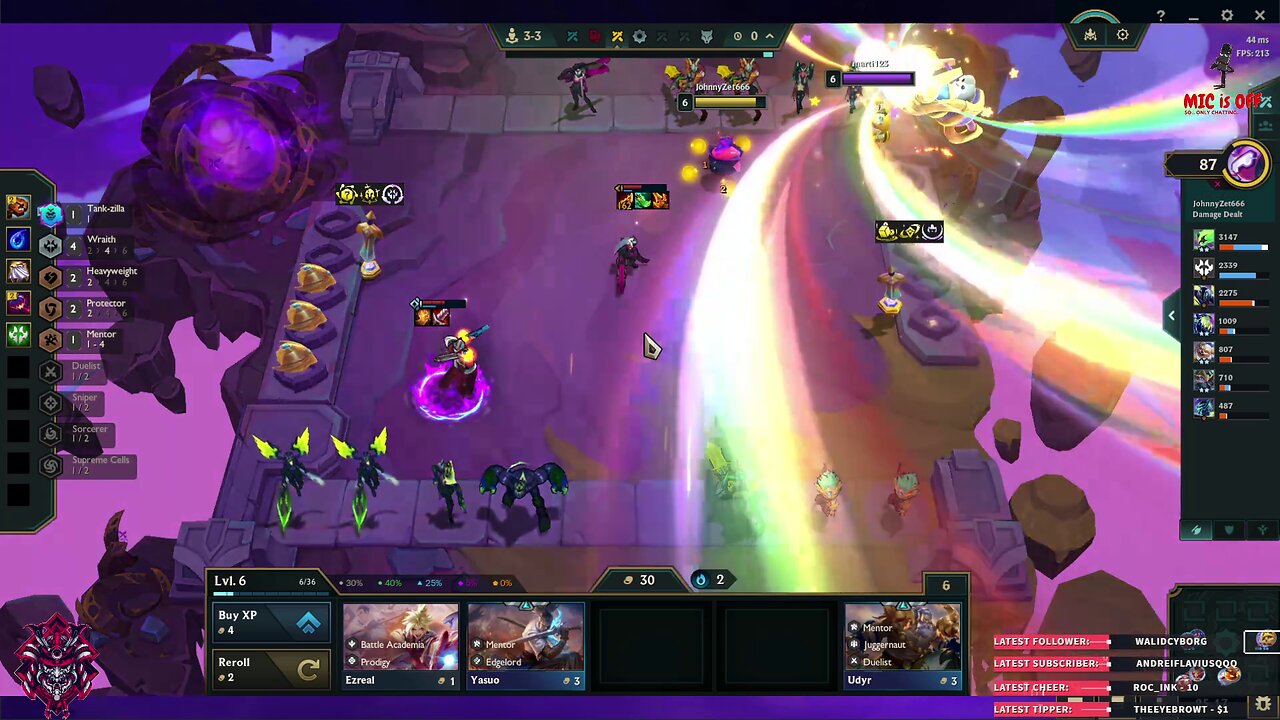 Just some chill in Teamfight Tactics ...