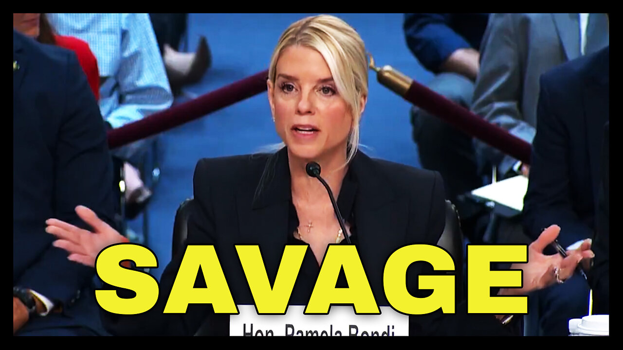 Pam Bondi RIPS Democrats At Hearing