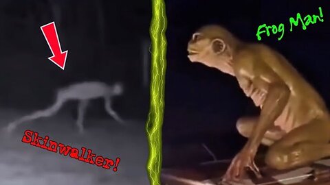 Giant Spotted in W.V. N.C. Skinwalker caught on CCTV camera. Airbnb customer Encounters Creature!