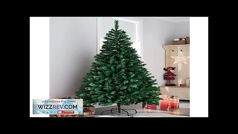 180cm/150cm Christmas Tree with 700/450 Tips 6ft/5ft Artificial Tree with Metal Stand Review