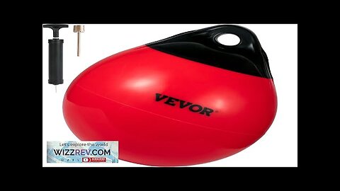 VEVOR Boat Buoy Balls 15" Diameter Inflatable Heavy-Duty Marine-Grade PVC Marker Buoys Review