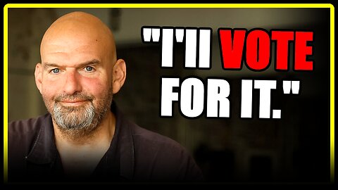 Fetterman just FLIPPED on the Democrats.